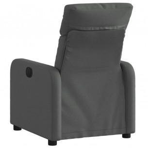 Fauteuil inclinable Gris foncé Tissu