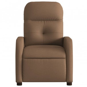 Fauteuil inclinable Marron Tissu
