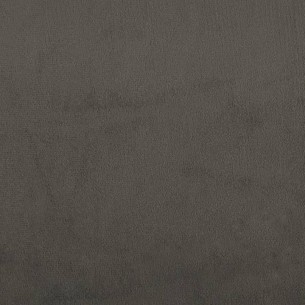 Repose-pied Gris foncé 78x56x32 cm Velours