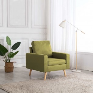 Fauteuil Vert Tissu