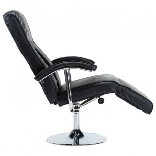 Fauteuil TV Noir Similicuir