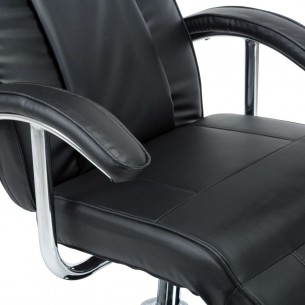 Fauteuil TV Noir Similicuir