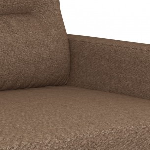 Fauteuil Marron 60 cm Tissu