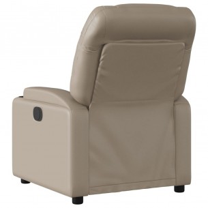 Fauteuil de massage inclinable Cappuccino Similicuir