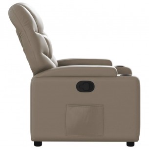 Fauteuil inclinable Cappuccino Similicuir