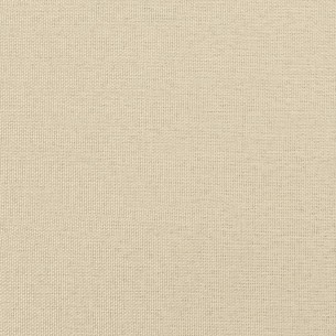 Fauteuil inclinable Crème Tissu
