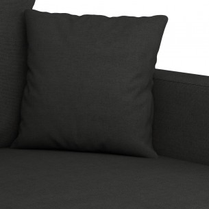 Fauteuil Noir 60 cm Tissu