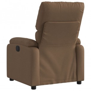 Fauteuil inclinable Marron Tissu