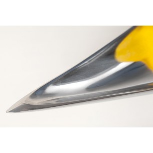Bol de fruits design en aluminium coloris argent