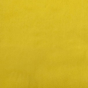 Canapé à 3 places Jaune 180 cm Velours