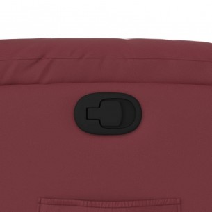 Fauteuil inclinable Rouge bordeaux Similicuir