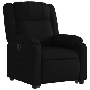 Fauteuil inclinable noir tissu