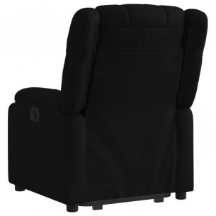 Fauteuil inclinable noir tissu