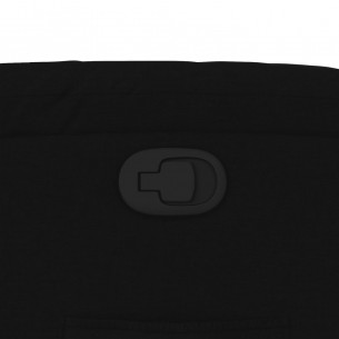 Fauteuil inclinable noir tissu