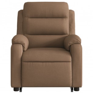 Fauteuil inclinable Marron Tissu