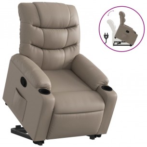 Fauteuil inclinable Cappuccino Similicuir