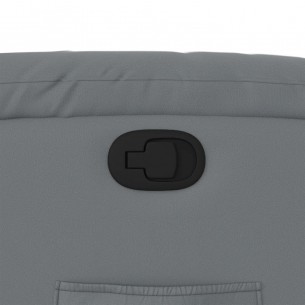 Fauteuil inclinable Gris Similicuir
