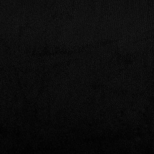 Canapé à 3 places Noir 180 cm Tissu microfibre