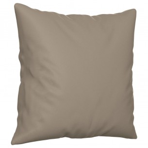 Ensemble de canapés 2 pcs avec coussins Taupe Tissu microfibre