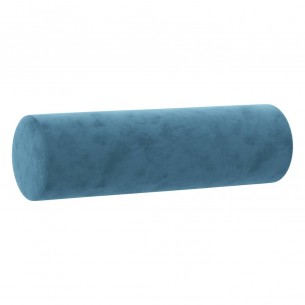 Ensemble de canapés 2 pcs avec coussins bleu velours