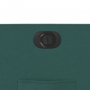 Fauteuil inclinable électrique Vert foncé Tissu