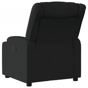 Fauteuil inclinable Noir Tissu