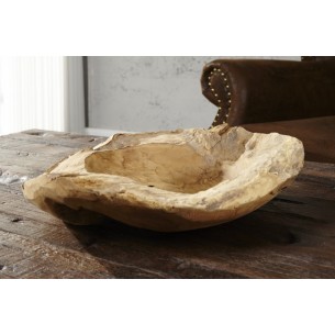 Corbeille de fruit naturel 30 cm en bois massif