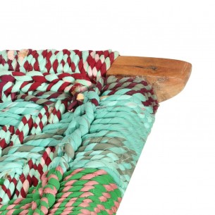 Chaise pliable Chindi Multicolore Tissu