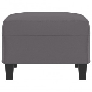 Repose-pied Gris 70x55x41 cm Similicuir
