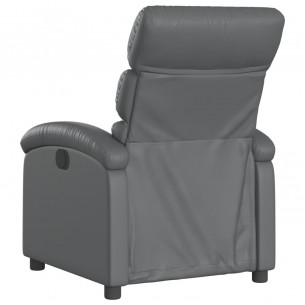 Fauteuil inclinable Gris Similicuir