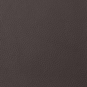 Fauteuil inclinable de massage marron foncé cuir véritable
