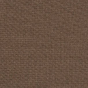 Fauteuil cabriolet avec repose-pied marron tissu