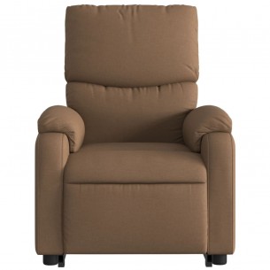 Fauteuil inclinable Marron Tissu