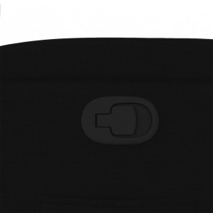 Fauteuil inclinable noir tissu