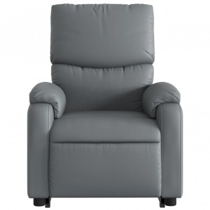 Fauteuil inclinable Gris Similicuir