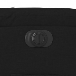 Fauteuil inclinable électrique noir tissu