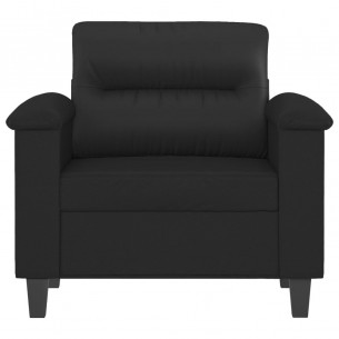Fauteuil Noir 60 cm Similicuir