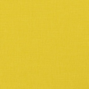 Ensemble de canapés 3 pcs avec coussins Jaune clair Tissu