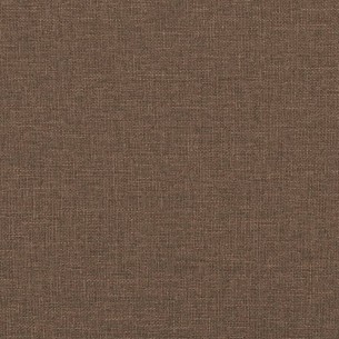 Canapé à 3 places Marron 180 cm Tissu