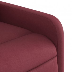 Fauteuil inclinable Rouge bordeaux Tissu