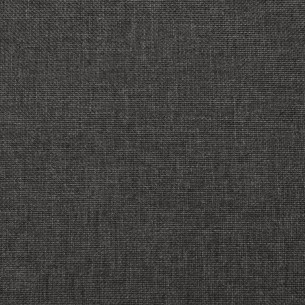 Canapé-lit à 2 places avec deux oreillers Gris foncé Tissu