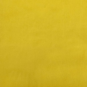 Canapé à 2 places Jaune 120 cm Velours