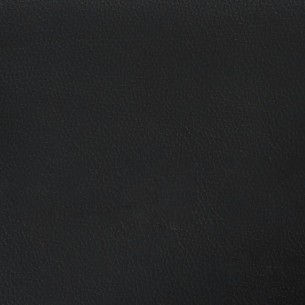 Ensemble de canapés 2 pcs avec coussins Noir Similicuir