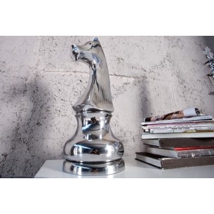 Objet de décoration design en aluminium coloris argent Objet de décoration design en aluminium coloris argent