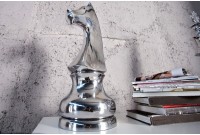 Objet de décoration design en aluminium coloris argent