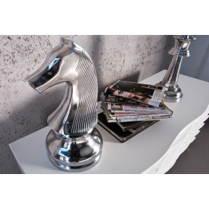 Objet de décoration design en aluminium coloris argent Objet de décoration design en aluminium coloris argent