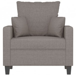 Fauteuil Taupe 60 cm Tissu