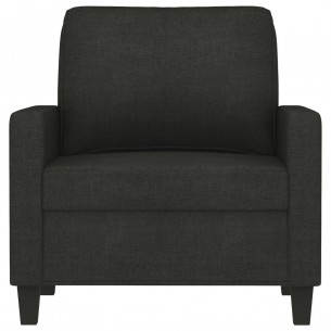 Fauteuil Noir 60 cm Tissu