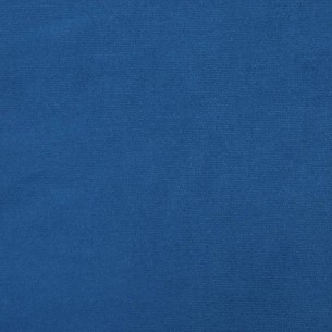 Chaise de relaxation Bleu Velours