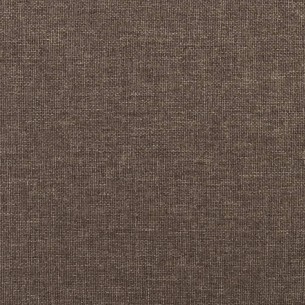 Chaise de relaxation Taupe Tissu